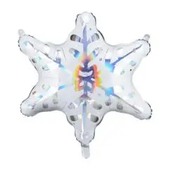 Snefnug folie ballon - Folieballoner med tryk