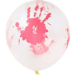 Blodige balloner 10 stk. - Halloween-balloner