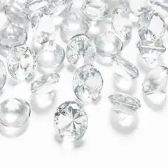 Pynte diamanter 20mm - 10 stk. - Hello Kitty-tema