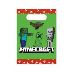 Minecraft poser 4 stk. - Minecraft fødselsdag