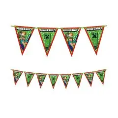 Minecraft Guirlande - Minecraft fødselsdag