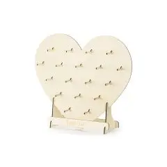 Donuts væg - hjerte - Kobberbryllup