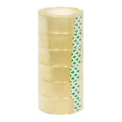 Klar tape 18mmx35 m 6 stk. - Ballontilbehør