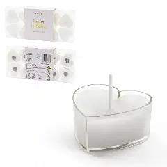 Hjerte lys - 10 stk. - Babyshower