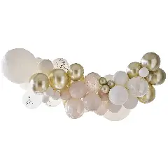 Guld og Neutral Ballonbue - Guld-tema