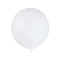 Hvide balloner - 50 stk. - 19" - Billige balloner