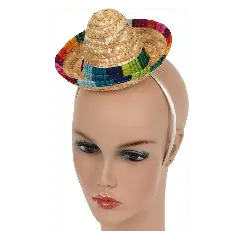 Mini-sombrero på hårbøjle - Nytårshatte