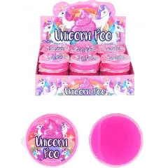 Enhjørning poo slim - Enhjørning-tema - Magic party