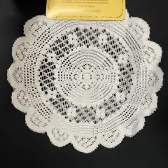 Blonde-dug rund ø 36 cm 2 stk. - Duge