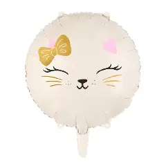 Katte folie ballon - 1 stk. - Katte tama