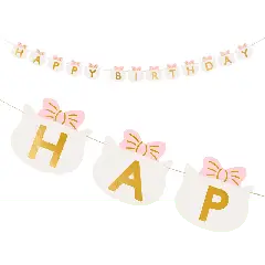 Banner Happy Birthday - Katte, 2.8 m - Katte tama