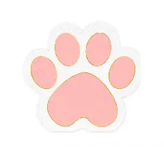 Servietter - Kitty Paws - 12 stk. - rosa servietter