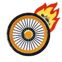 Paptallerkner Biler - Hjul - Cars-tema