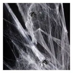 Spindelvæv 20g. - Halloween-bordpynt