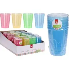 Plastkrus 300 ml - 6 stk. - Engangskrus