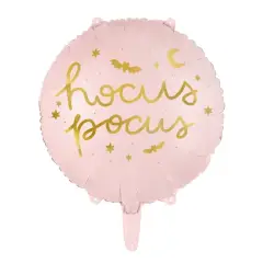Hokus Pokus ballon - 45 cm. - Pastel Pink-tema
