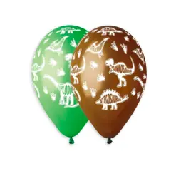 Dinosaur Balloner - 5 stk. - Dino-tema