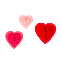 Honeycomb Hjerter - 3 stk. - Honeycombs - Bikube