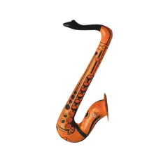Oppustelig Saxofon - Orange-tema