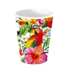 Hawaii Tema Papkrus - 6 stk. - Hawaii-tema