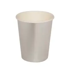 Sølvfarvede Papkrus - 6 stk. - 