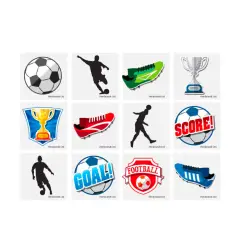 Fodbold Tema Tatoveringer - 