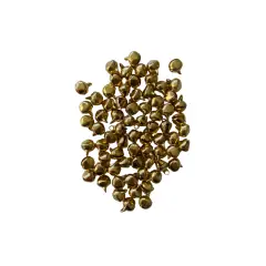 Bjælde, guld 10 mm 75-pak - 