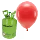 HELIUM OG 30 RØDE BALLONER - 