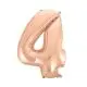 92 CM - BALLONTAL - ROSE GOLD 4 TAL - 