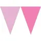 Flag banner - pink / rosa - 