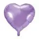 KÆMPE FOLIE HJERTE - Lavendel 24" - 