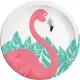 Flamingo tallerkner - 8 stk. - 