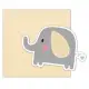 BABY ELEFANT INVITATIONER - 6 stk. - 