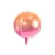 KUGLERUND FOLIE BALLON - PINK & ORANGE - 1 STK - 