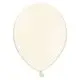 Cream farvet balloner - 100 stk. - 