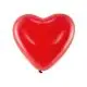 Røde hjerte balloner - 100 stk. - 