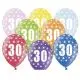 30 års balloner - 