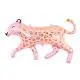 Pink Leopard - 103x63cm - 1 stk. - 