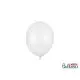 METALLIC HVIDE BALLONER 5" - 100 STK. - 