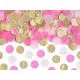 Pink konfetti - bordkonfetti - 
