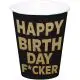 Happy Birthday fucker - 8 stk. - 