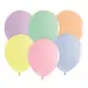 Pastel balloner - MIX - 50 stk - 12" - 