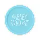 BabyShower Tallerkner - Boy - 23 cm - 8 stk. - 
