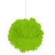 Pompom i limegrøn 30 cm - 