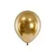 CHROME GULD BALLONER - 10 STK. - 